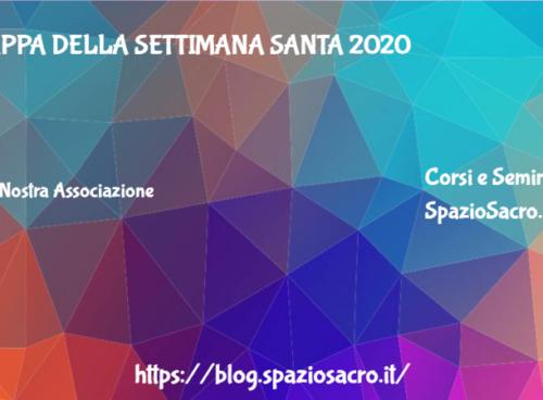 5 Tappa Della Settimana Santa 2020