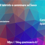 Camminare Il Labirinto E Camminare Sul Fuoco