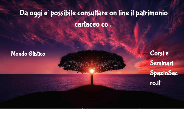 Da Oggi E' Possibile Consultare On Line Il Patrimonio Cartaceo Conservato Nelle Biblioteche Italiane