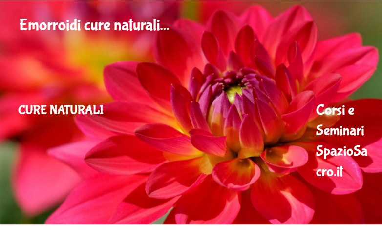 Emorroidi Cure Naturali
