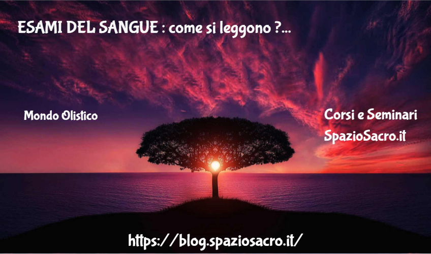 ESAMI DEL SANGUE : come si leggono ? 1 Esami Del Sangue : Come Si Leggono ?