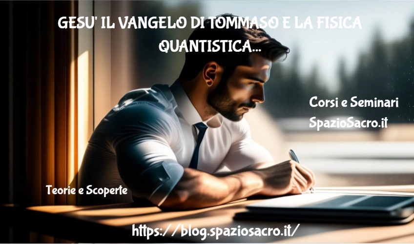 Gesu' il vangelo di tommaso e la fisica quantistica 1 Gesu' Il Vangelo Di Tommaso E La Fisica Quantistica