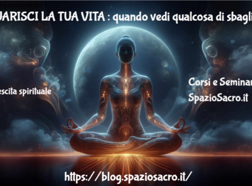 Guarisci La Tua Vita : Quando Vedi Qualcosa Di Sbagliato Negli Altri, Quell'errore Esiste Dentro Di Te. Correggi Ora Quell'errore !