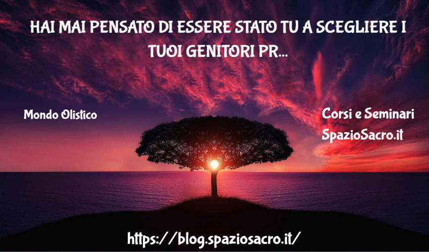 Hai Mai Pensato Di Essere Stato Tu A Scegliere I Tuoi Genitori Prima Di Venire Al Mondo?
