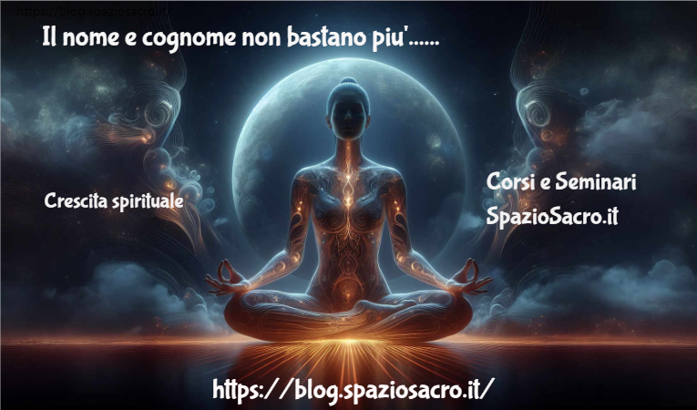 Il nome e cognome non bastano piu'... 1 Il Nome E Cognome Non Bastano Piu'...