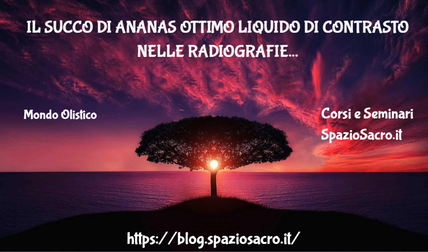 Il succo di ananas ottimo liquido di contrasto nelle radiografie 1 Il Succo Di Ananas Ottimo Liquido Di Contrasto Nelle Radiografie