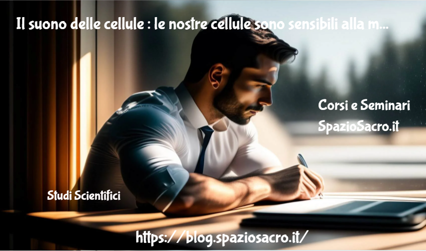 Il Suono Delle Cellule : Le Nostre Cellule Sono Sensibili Alla Musica