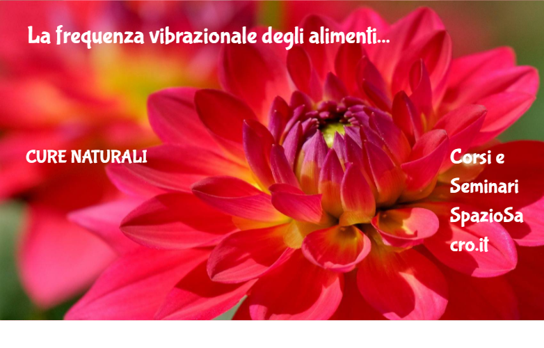 La frequenza vibrazionale degli alimenti 1 La Frequenza Vibrazionale Degli Alimenti