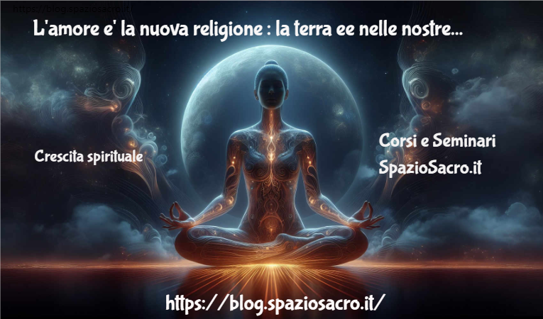 L'amore E' La Nuova Religione : La Terra Ee Nelle Nostre Mani Prendiamocene Cura....