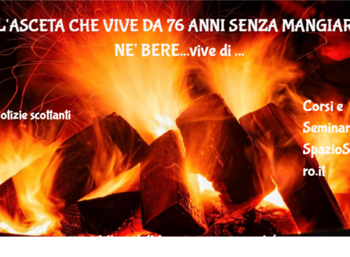 L'asceta Che Vive Da 76 Anni Senza Mangiare Ne' Bere...vive Di Prana....