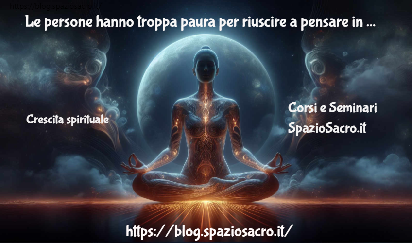 Le Persone Hanno Troppa Paura Per Riuscire A Pensare In Modo Diverso