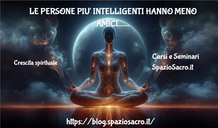 Le Persone Piu' Intelligenti Hanno Meno Amici....