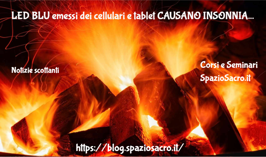 Led Blu Emessi Dei Cellulari E Tablet Causano Insonnia