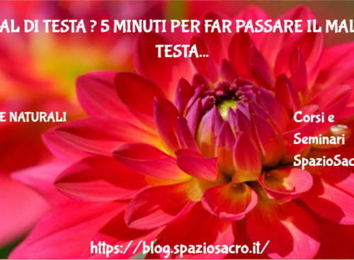 Mal Di Testa ? 5 Minuti Per Far Passare Il Mal Di Testa