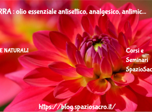 Mirra : Olio Essenziale Antisettico, Analgesico, Antimicotico, Cicatrizzante. Ottimo Per Emorroidi, Cefalee E Contro Le Rughe