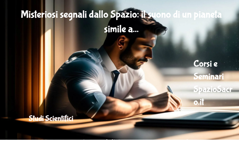 Misteriosi Segnali Dallo Spazio: Il Suono Di Un Pianeta Simile Alla Terra