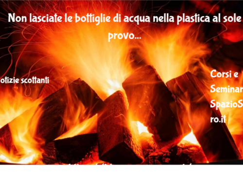 Non Lasciate Le Bottiglie Di Acqua Nella Plastica Al Sole Provoca Formazione Del Cancro Al Seno