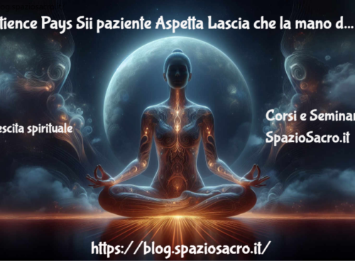 Patience Pays Sii Paziente Aspetta Lascia Che La Mano Di Dio Lavori Per Te