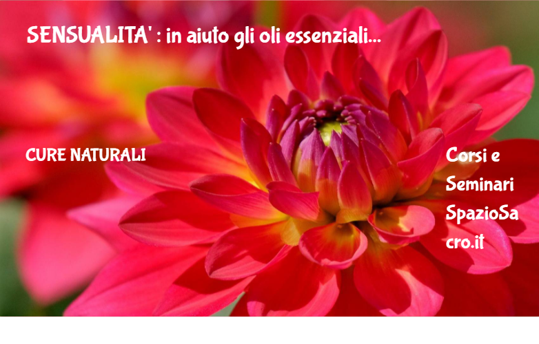 Sensualita' : In Aiuto Gli Oli Essenziali