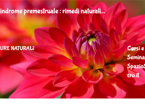 Sindrome Premestruale : Rimedi Naturali