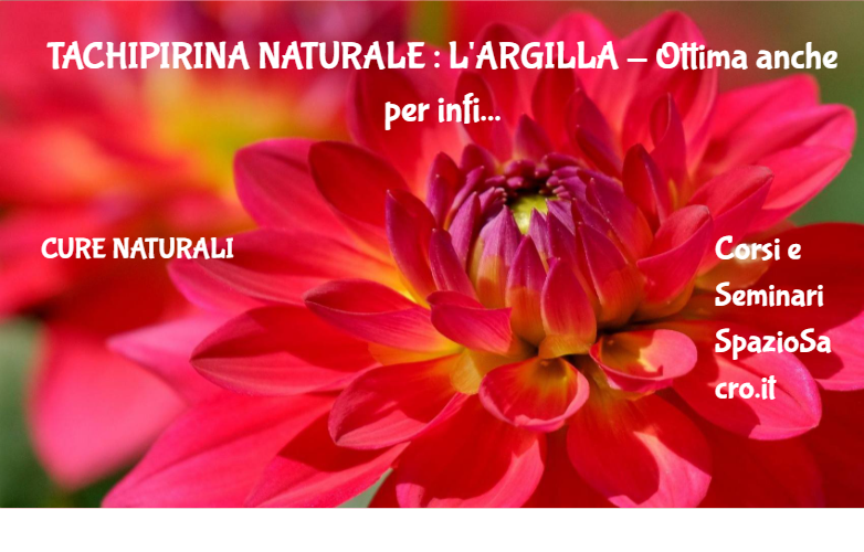 Tachipirina Naturale : L'argilla Ottima Anche Per Infiammazioni, Traumi E Dolori Articolari