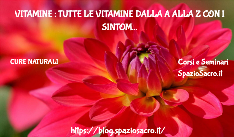 Vitamine : Tutte Le Vitamine Dalla A Alla Z Con I Sintomi Di Carenza