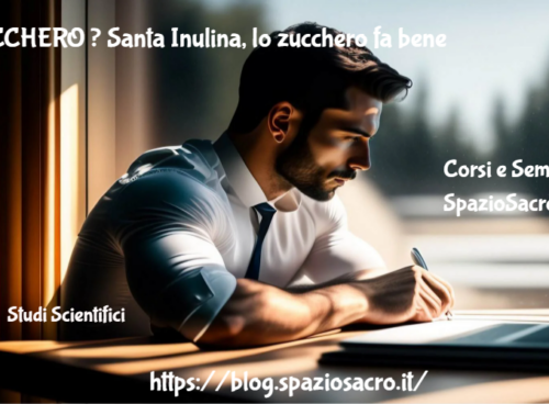 Zucchero ? Santa Inulina, Lo Zucchero Fa Bene