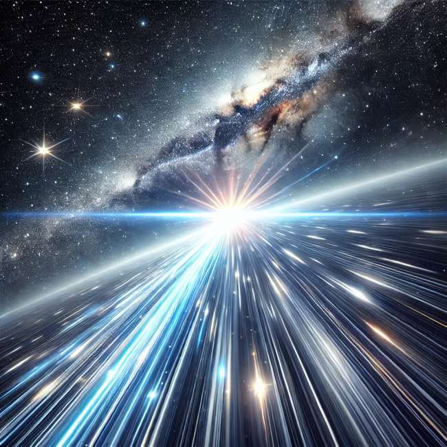"Il Futuro dei Viaggi Interstellari: e'possibile piegare lo Spazio e superare la velocita' della Luce"? 1 velocita della luce