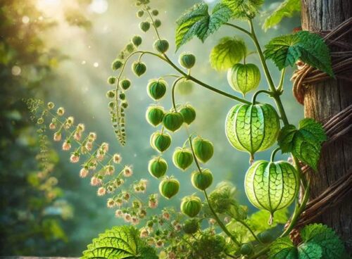 Per le allergie primaverili: cardiospermum alicacabum e olio di petrilla completamente naturali 58 ALLERGIE