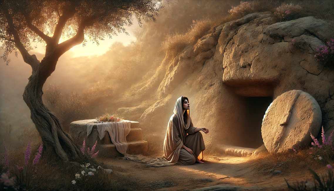 Voglio imparare ad amare, come Maria Maddalena che si reca al sepolcro per cercare il corpo dell'amato GESU' 1 maria maddalena