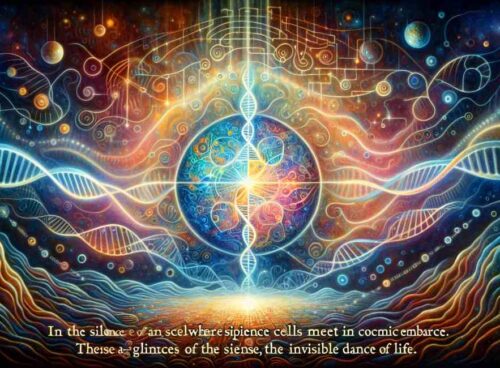 Il nostro DNA, ben oltre un semplice codice chimico, è una cattedrale di risonanze, un portale di comunicazione cosmica 24 dna1