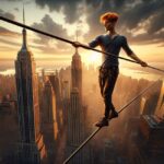 P.Petit ha raccolto l’essenza del funambolismo, un’arte sottile, effimera e ineffabile come l’arte di vivere 2 petit due
