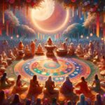 Il mandala dei 9 pianeti : rituale del solstizio d'estate di origine vedica 2 mandala