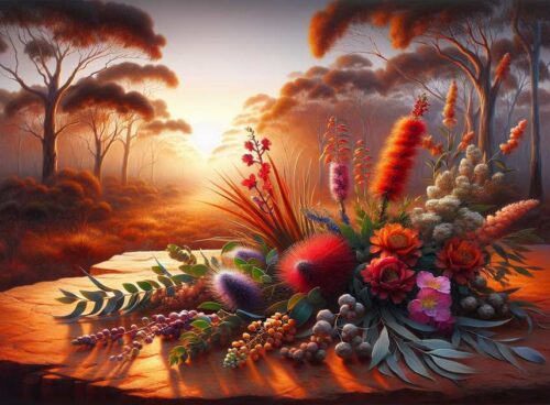 Il Bush Australiano ci regala fiori : purificano come fuoco,portano sollievo come acqua benedetta 1 blank