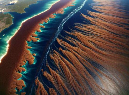 Danni ecologici: tra Africa e Americhe sta crescendo una gigantesca fascia marrone, mai così estesa, non è un buon segnale 7 blank